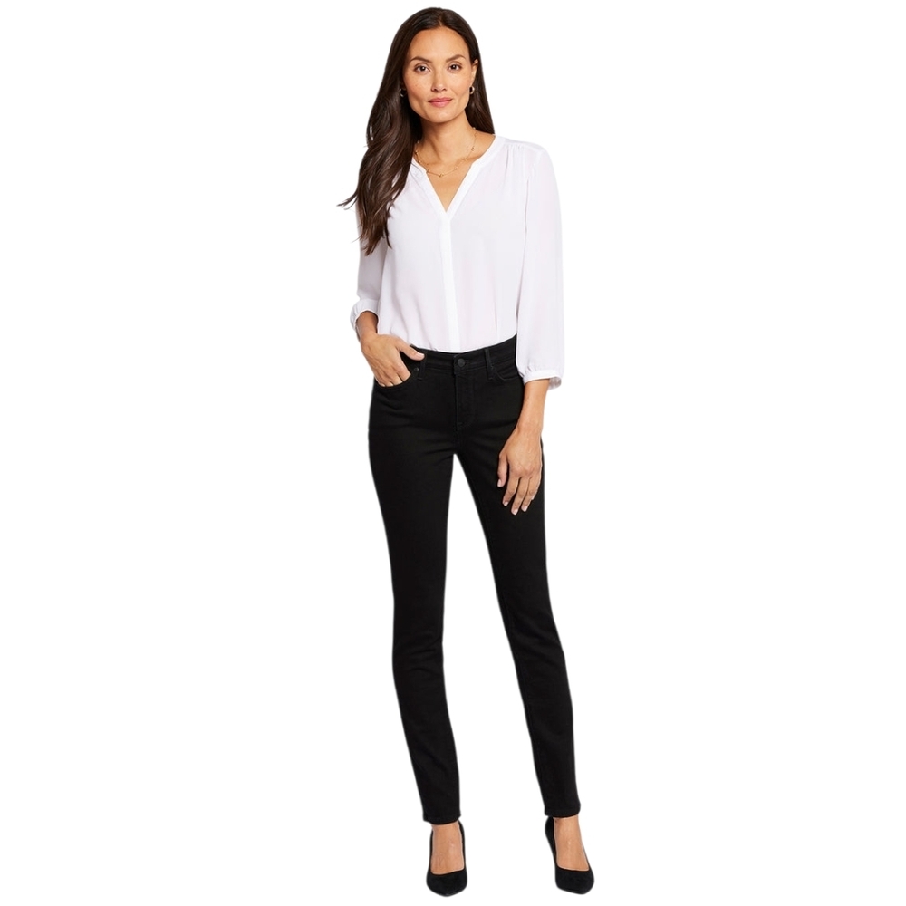 NYDJ Alina Jeans Size 14W Lift Tuck Leggings Black